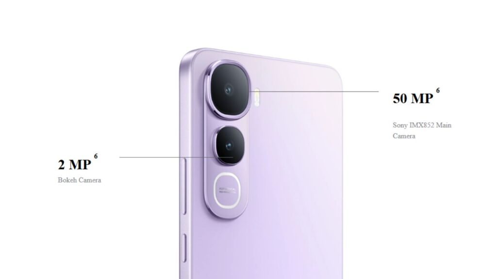 Vivo Y400 5G camera system